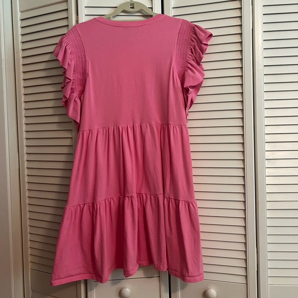 English Factory Ruffle Mini Dress - Picture 2 of 3